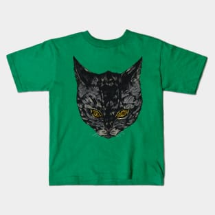 Hypnotic Cat Kids T-Shirt